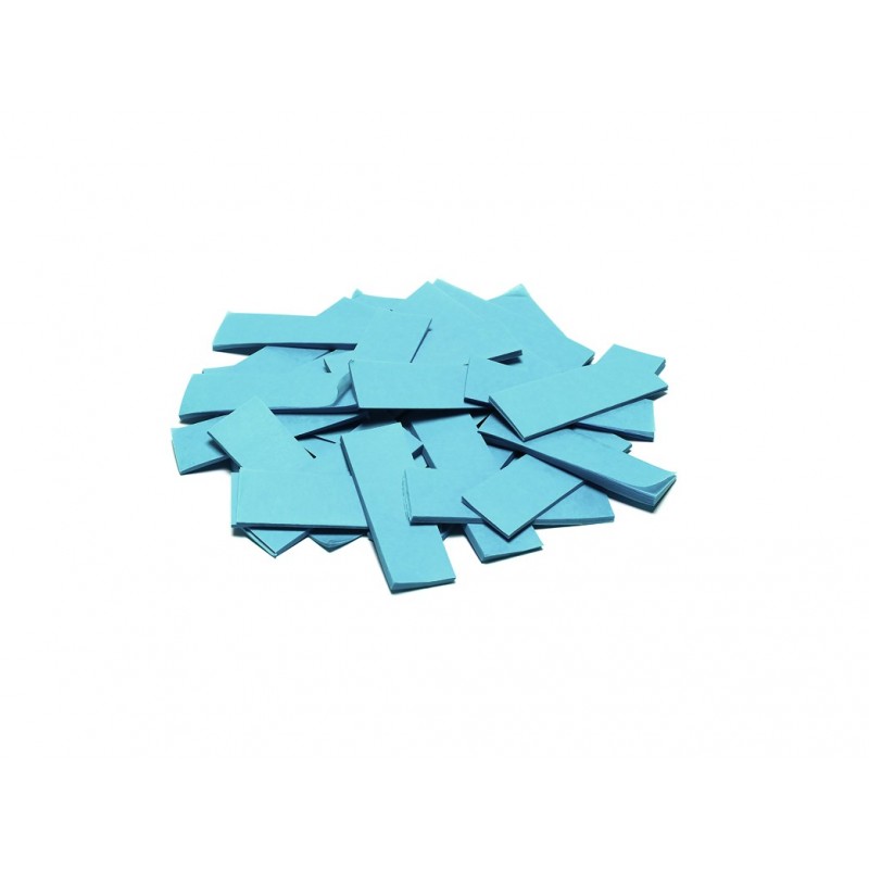 TCM FX Slowfall Confetti rectangular 55x18mm, light blue, 1kg